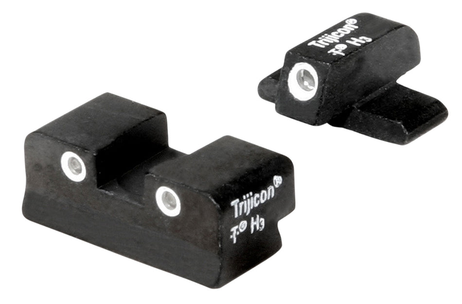 Trijicon 600988 Three-Dot Green Tritium Night Sights White Outline for FN 509