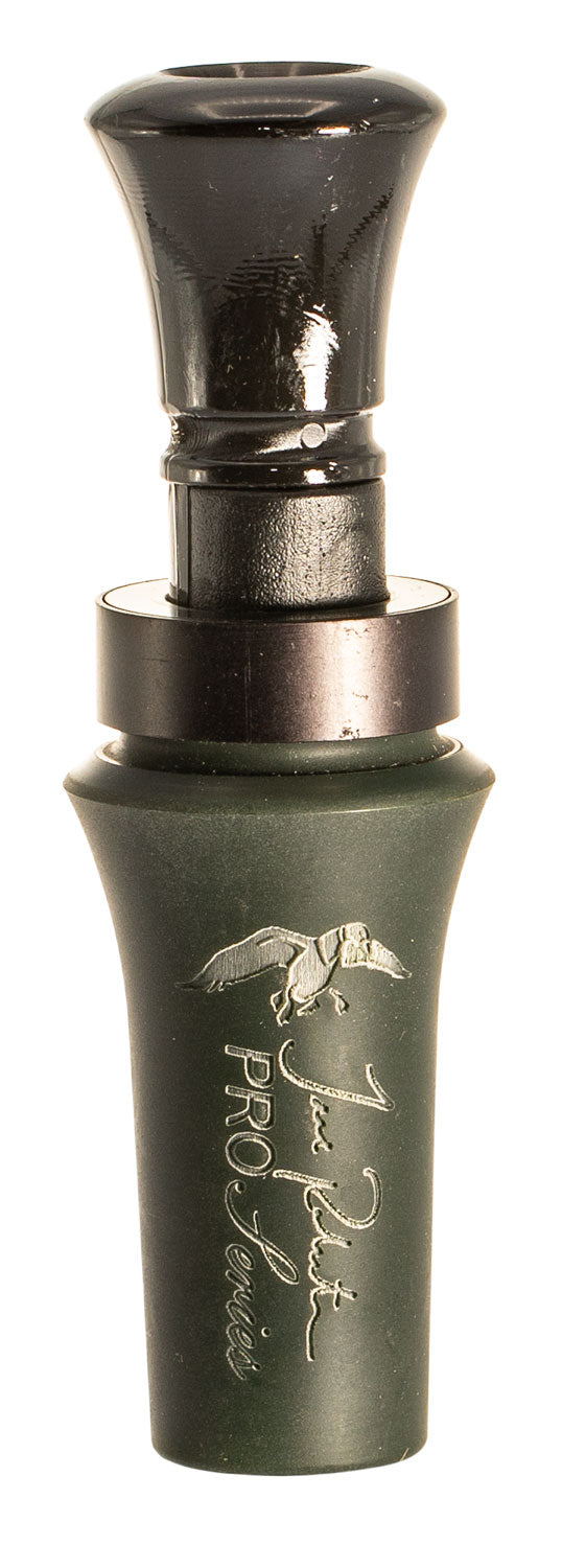Duck Commander Jase Pro Series OD Green Acrylic Open Duck Call Double Reed Mallard Hen Sounds