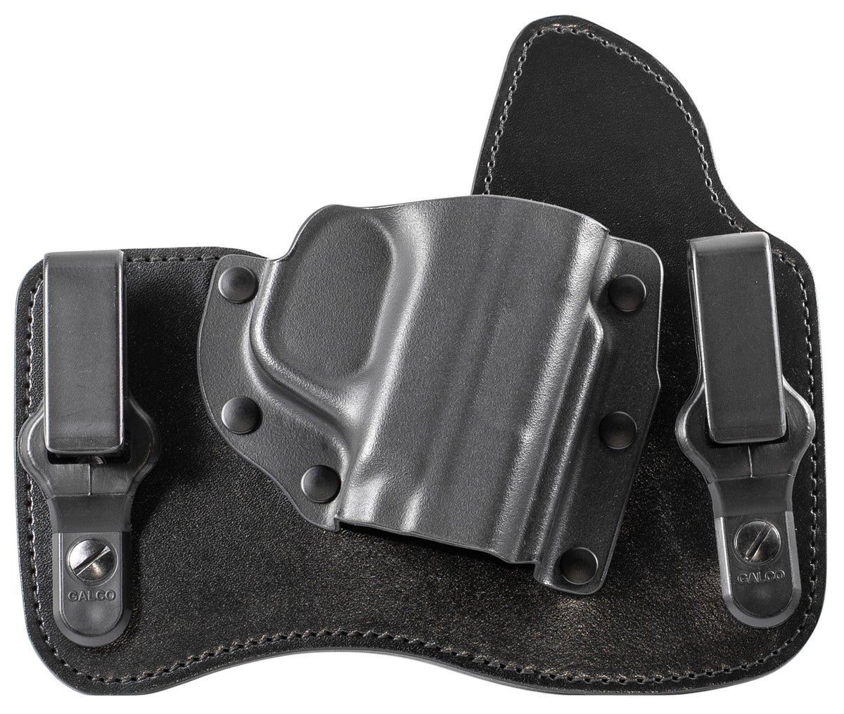 Galco KingTuk Deluxe IWB Holster KT826B Black Kydex/Leather UniClip S&W M&P Shield Right Hand