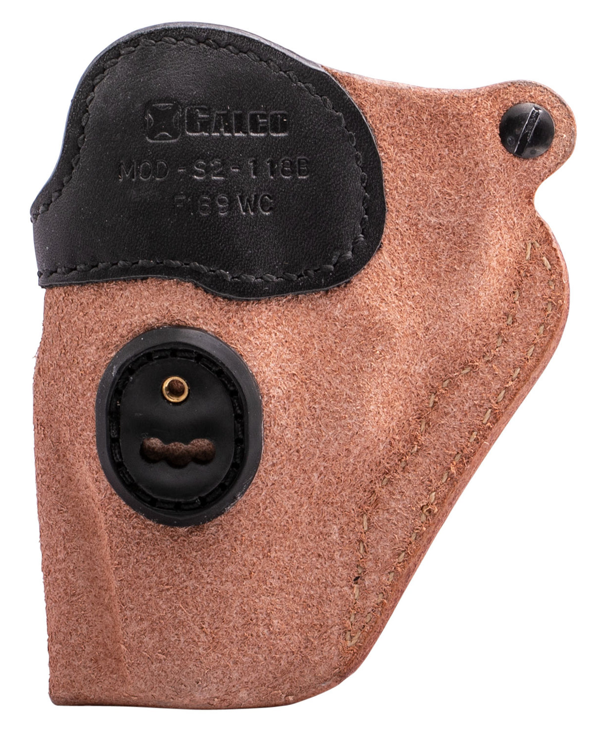 Galco Scout 3.0 IWB Holster S2118B Natural/Black Leather UniClip/Stealth Clip Ruger SP101 Ambi