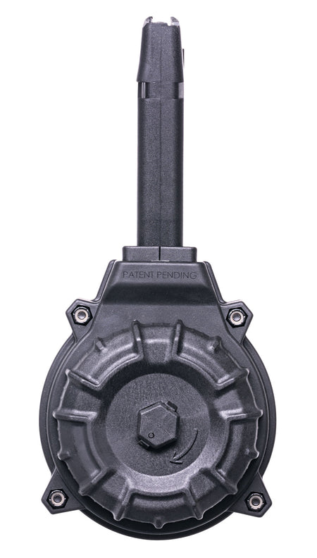 ProMag DRMA11 9mm Luger 50-Round Drum Magazine Compatible w/ Glock 17/19 Black Zytel