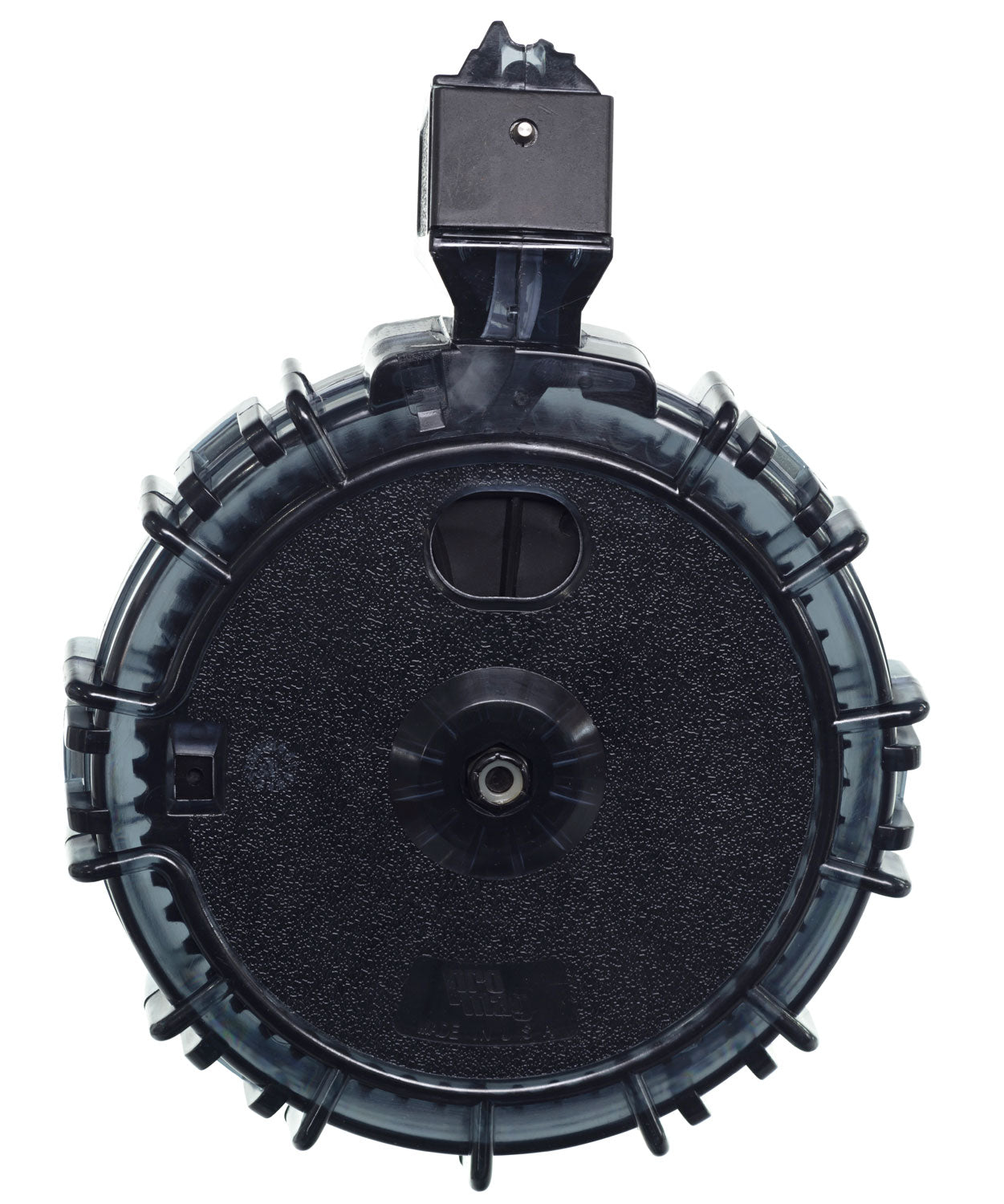 ProMag RUGA28 .22 LR 55-Round Drum Replacement Magazine for Ruger 10/22/Charger Smoke Polycarbonate