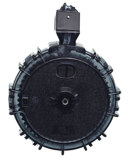 ProMag RUGA28 .22 LR 55-Round Drum Replacement Magazine for Ruger 10/22/Charger Smoke Polycarbonate