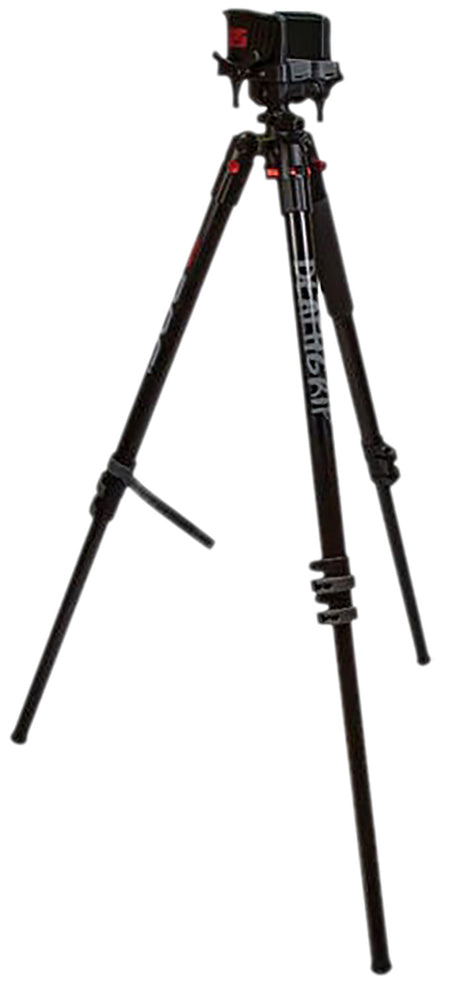 Bog-Pod DeathGrip Precision Aluminum Tripod Black 360 Pan Bubble Level 7 to 59 Inch