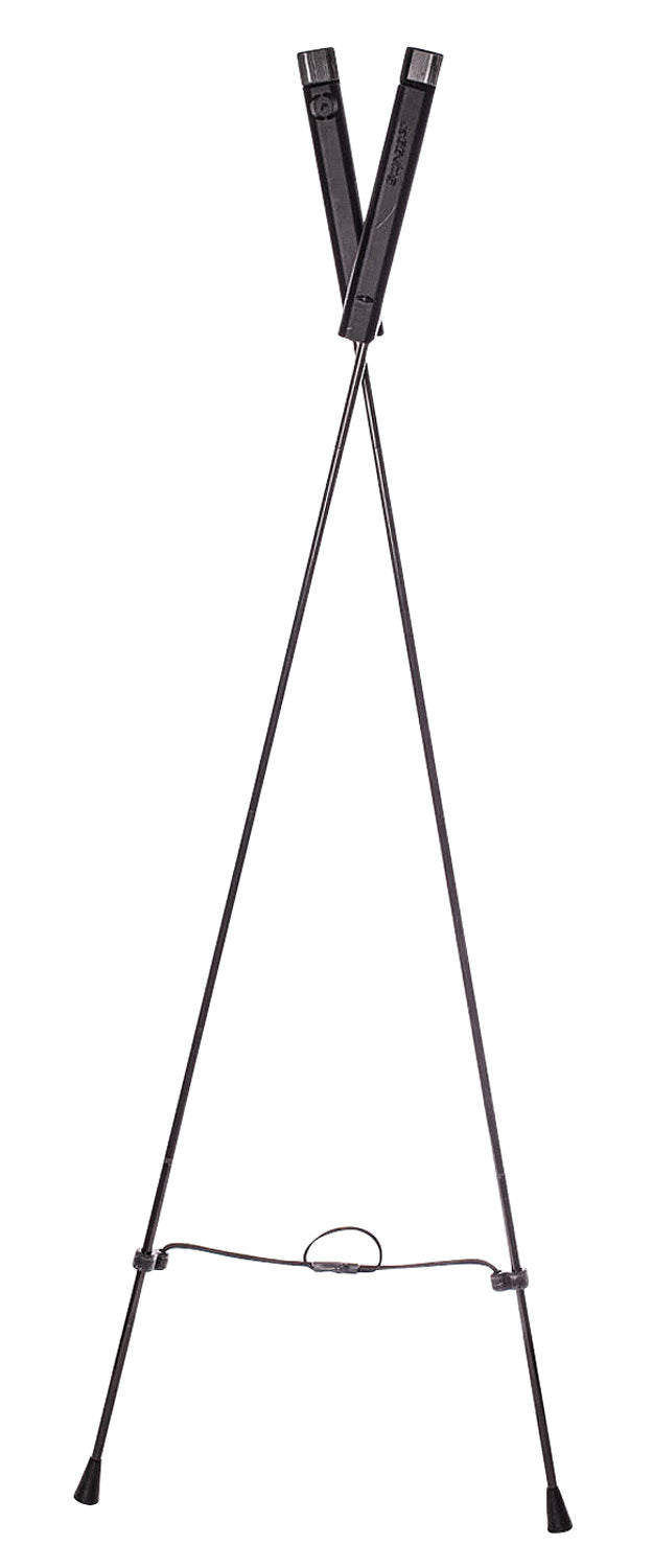 Swagger SWAGSTLITE Stalker Lite Field Bipod, 21" to 36" Adjustable, Silver Aluminum Construction