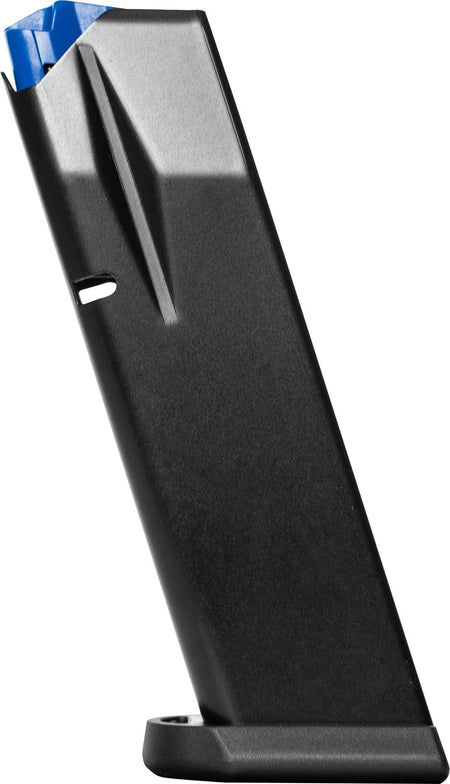 Mec-Gar MGCZCOMP15AFC 9mm 15rd Blued Carbon Steel Magazine for CZ P-01/PCR with Anti-Friction Coating