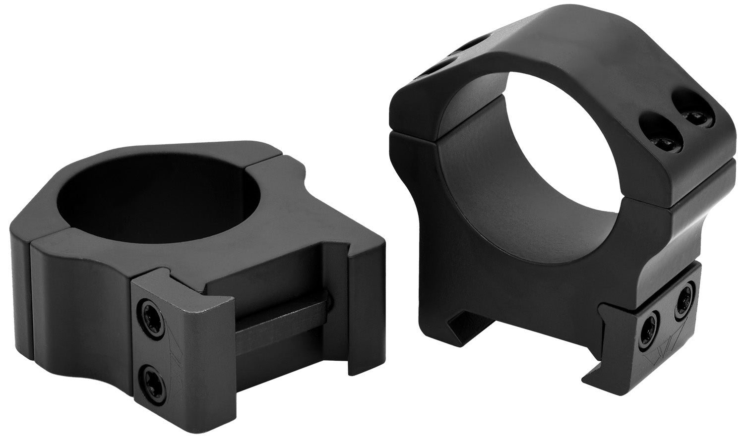 Warne Maxima Horizontal Scope Rings 501M 1" Medium Matte Black 0 MOA
