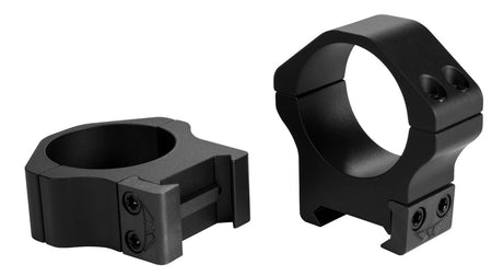 Warne Maxima Horizontal Scope Rings 514M 30mm Medium Matte Black 0 MOA