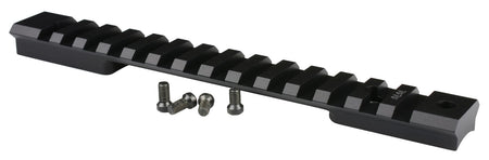 Warne 767220MOA Mountain Tech Picatinny Rail Black Anodized HS Precision/Bergara/Rem 700 Long Action 20 MOA