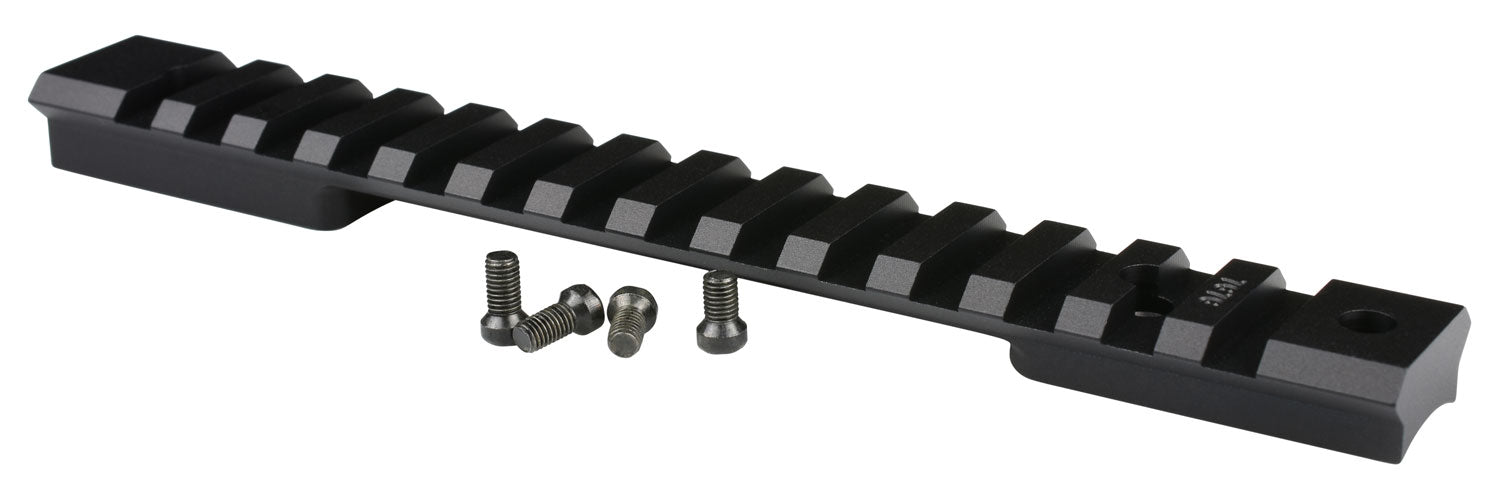 Warne 767120MOA Mountain Tech Picatinny Rail Black Anodized HS Precision/Bergara/Rem 700 Short Action 20 MOA