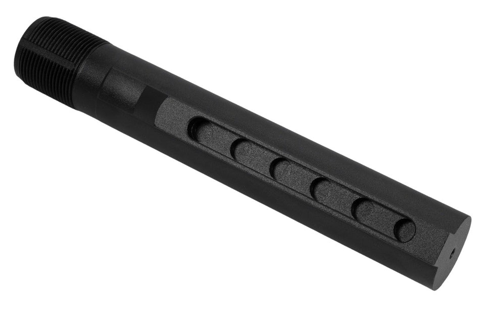 CMC Triggers Mil-Spec AR-15 Carbine Buffer Tube Kit 7075-T6 Aluminum Black with Buffer and Spring