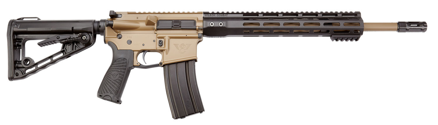 Wilson Combat TRPC300CT Protector Carbine 300 Blackout 16.25" 30+1 Tan Black Wilson/Rogers Super Stoc Stock BCM Starburst Polymer Black Grip Right Hand