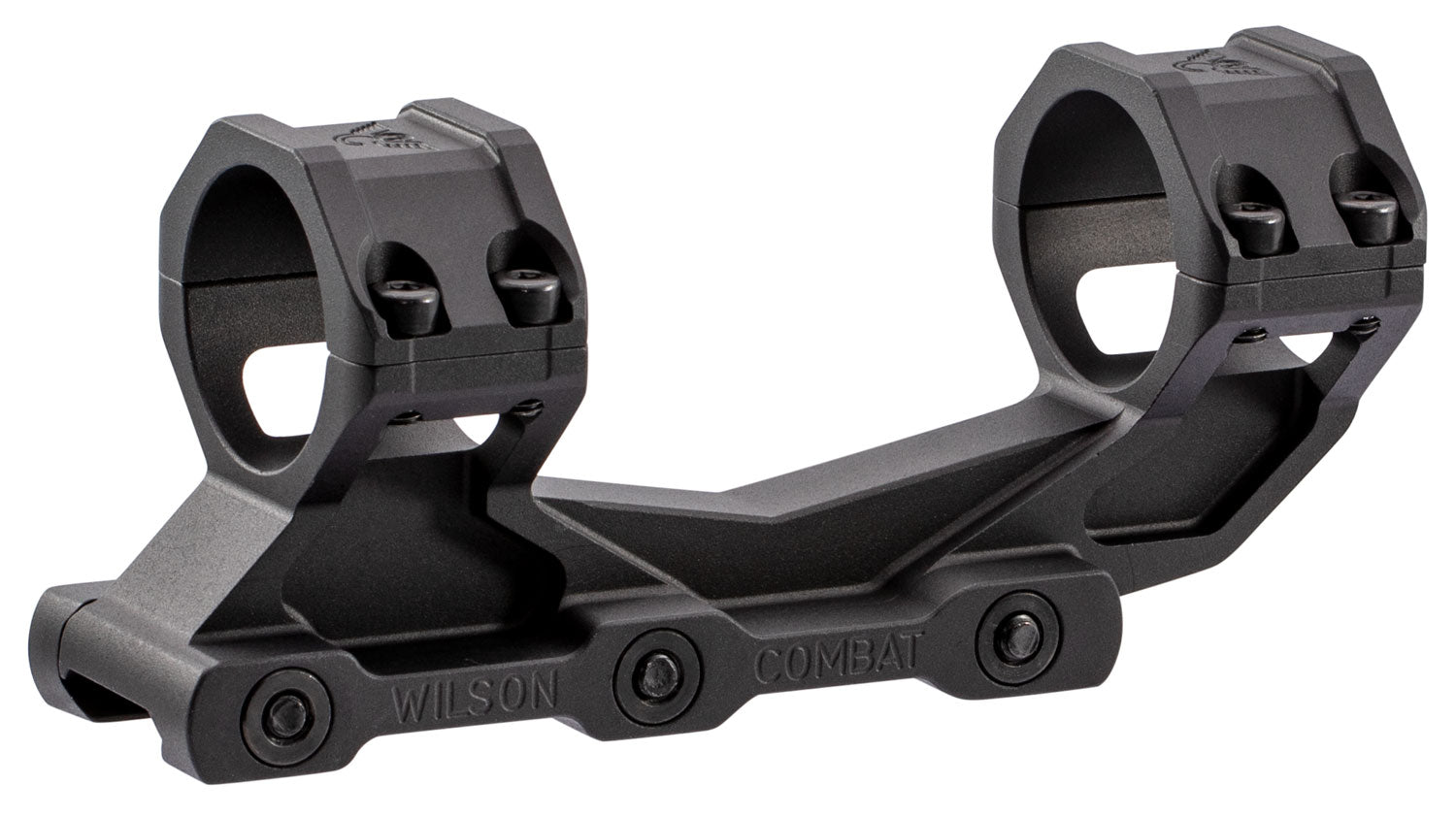 Wilson Combat V3 Ultralight Scope Mount Ring Combo Black Anodized 30mm Tube