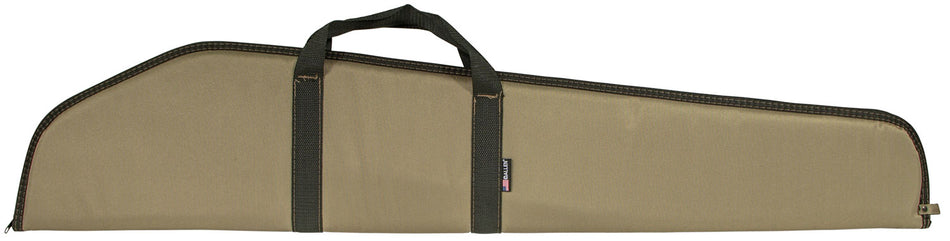 Allen Durango Rifle Case 46" Tan Endura with Black Trim – Lockable Zippers, Webbed Handles, Made in USA