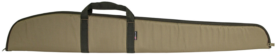 Allen Durango Shotgun Case 52" Black/Tan Endura – Lockable Zippers, Dense Foam, Padded Carry Handle