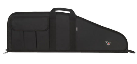 Tac Six Engage 38" Tactical Rifle Case Black Endura Three Mag Pockets Foam Padded