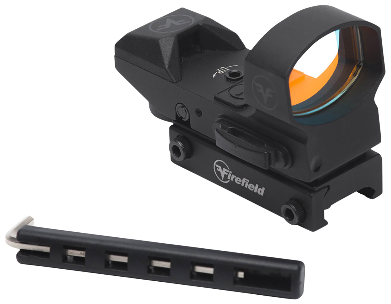 Firefield Impact Matte Black 1x Reflex Sight 33x23mm Multi-Reticle Red Dot Optic