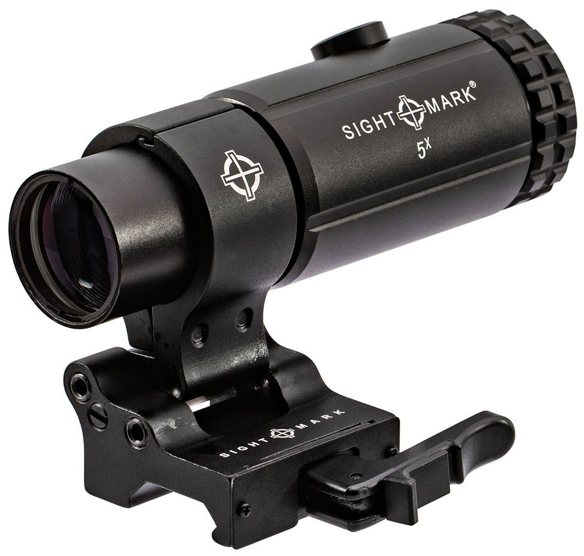 Sightmark T-5 Flip-to-Side Magnifier SM19064 5x Matte Black with LQD Mount