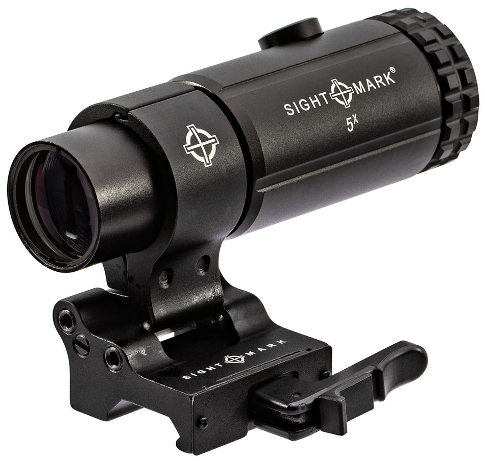 Sightmark T-5 Flip-to-Side Magnifier SM19064 5x Matte Black with LQD Mount