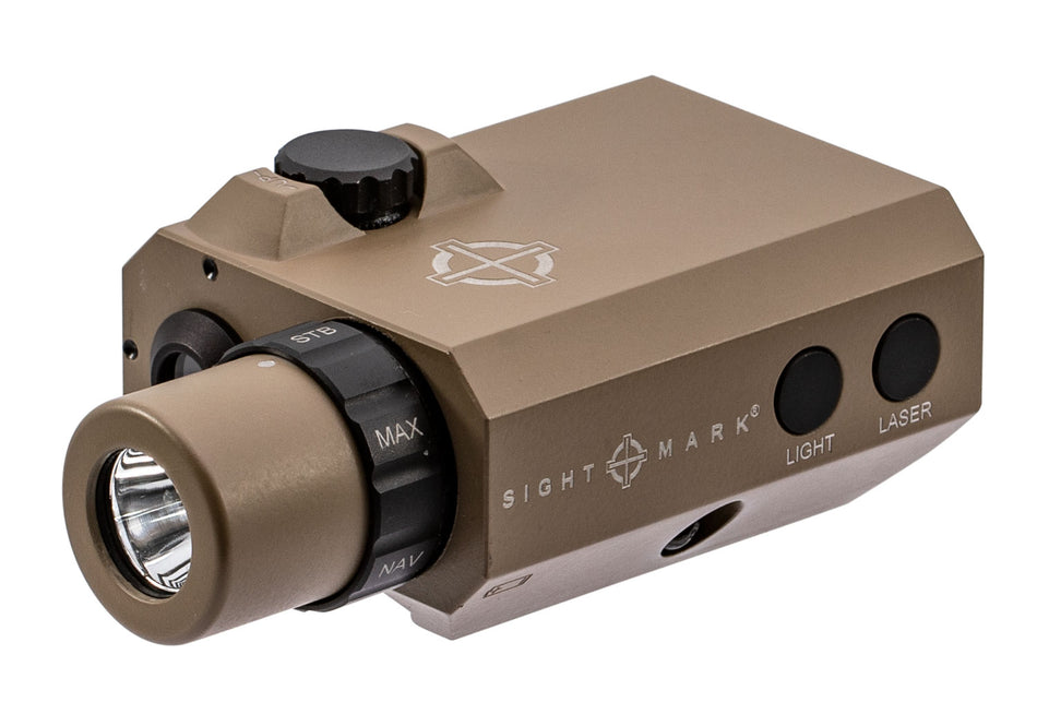 Sightmark LoPro Mini 300-Lumen Combo Green Laser and Light Dark Earth SM25012DE