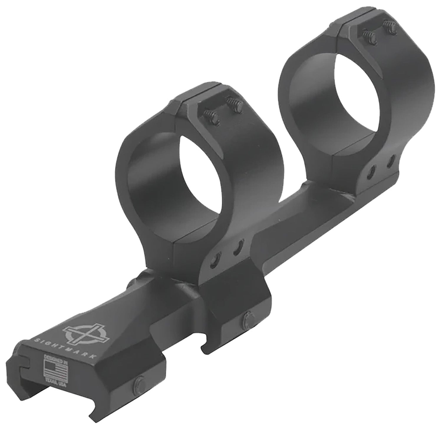 Sightmark SM34019 30mm Fixed Cantilever Scope Mount Ring Combo Non-Reflective Matte Black