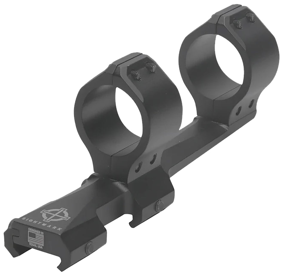 Sightmark SM34019 30mm Fixed Cantilever Scope Mount Ring Combo Non-Reflective Matte Black