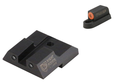 Night Fision Tritium Sights CZU076003OGZG for CZ P-07/P-09 – Green/Orange Front, Green/Black Outline Rear