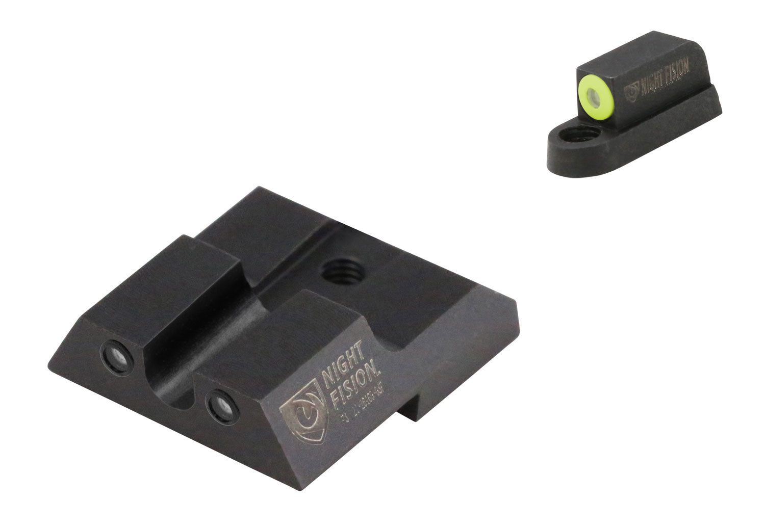 Night Fision Tritium Sights CZU076007YGZG for CZ P-07/P-09 – Green/Yellow Front, Green/Black Rear
