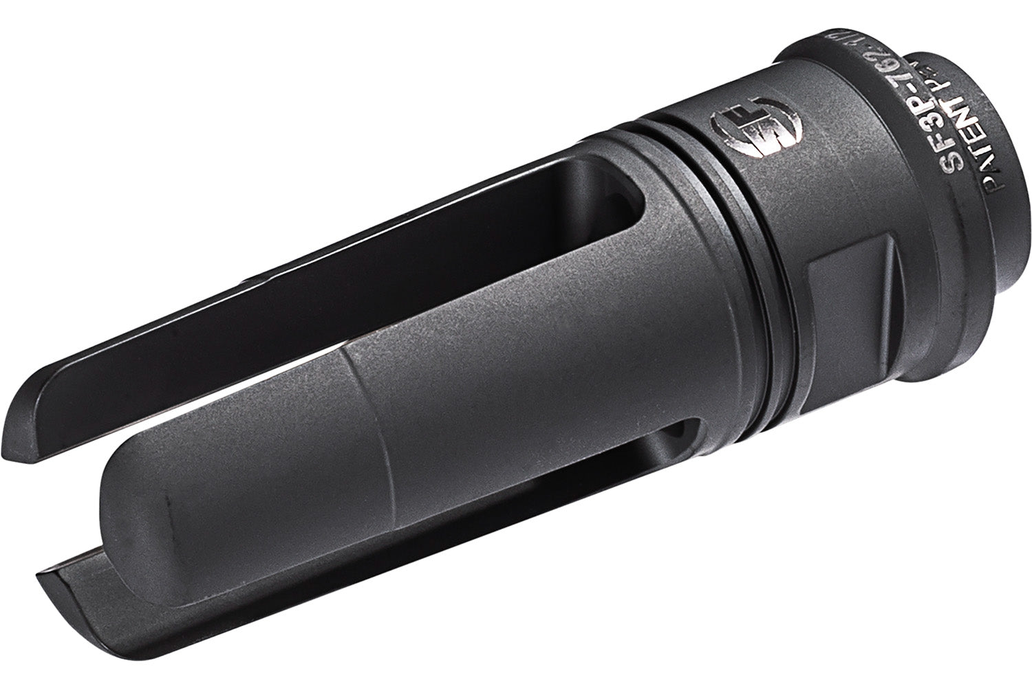 SureFire SF3P762MG1228 Black DLC 3-Prong Flash Hider, 7.62 NATO, 1/2"-28 tpi, AR-10