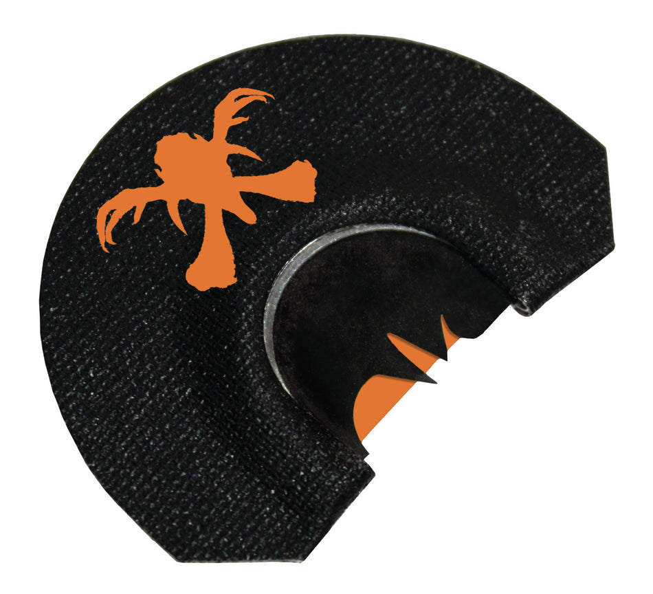 Primos Hook Hunter Curved Diaphragm Turkey Call with Three Latex Reeds and Pin Box