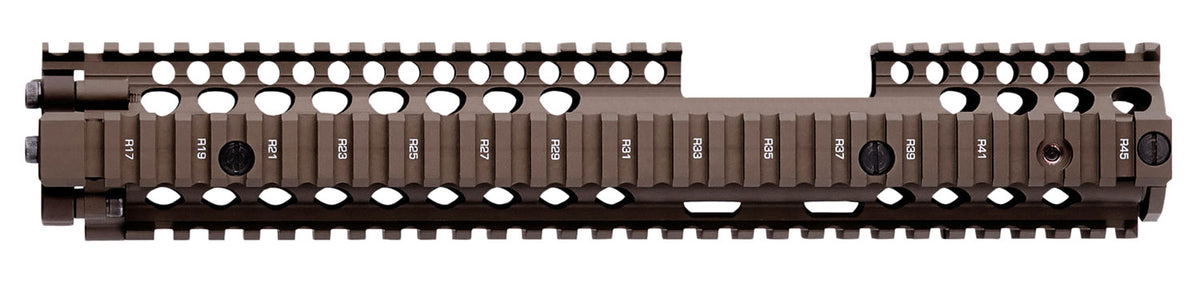 Daniel Defense 0100408030 RIS II M4A1 FSP 12.25" Free-Float 2-Piece Handguard Flat Dark Earth for AR-15