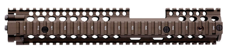 Daniel Defense 0100408030 RIS II M4A1 FSP 12.25" Free-Float 2-Piece Handguard Flat Dark Earth for AR-15
