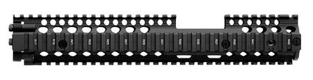Daniel Defense 0100408030006 RIS II M4A1 FSP 12.25" Free-Float 2-Piece Handguard Black Anodized AR-15