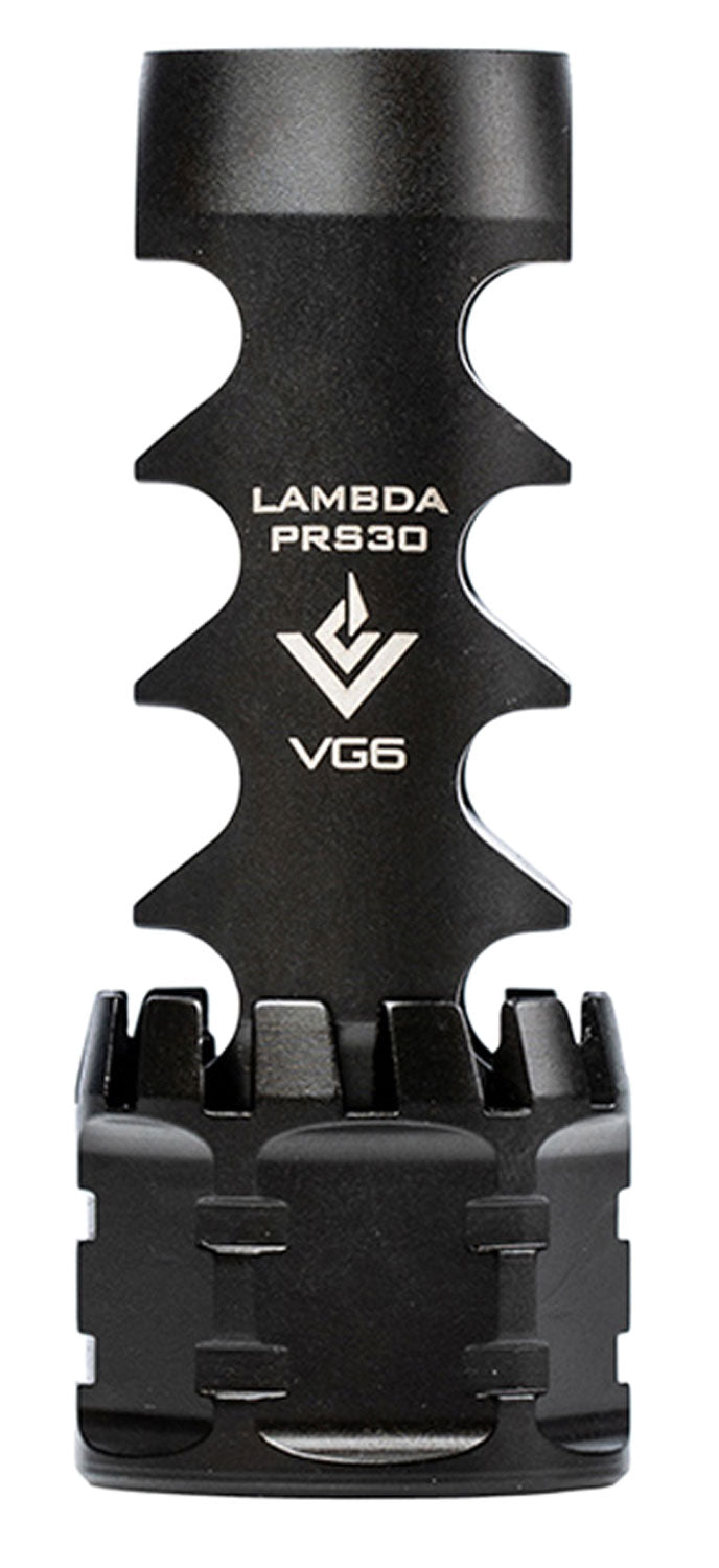 VG6 Precision LAMBDA PRS30 Black Nitride Muzzle Brake APVG100029AR1 for M5 Multi-Caliber Platform