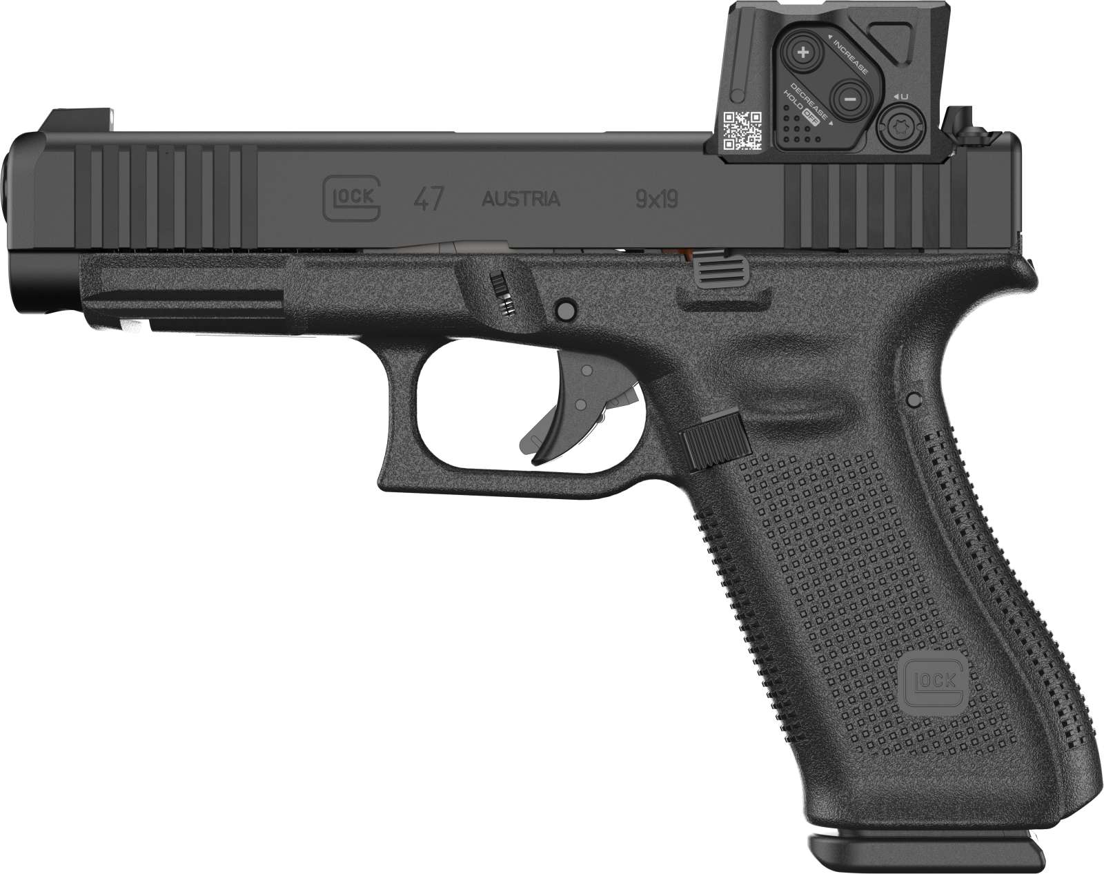 GLOCK 47 MOS8 Aimpoint COA 9MM PISTOL 4.49" BOF/UCSR 5.5 3-10RD MAGS