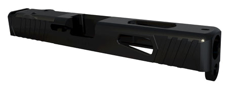 Rival Arms Precision Upgrade Slide A1 Glock 17 Gen3 QPQ Black Stainless Steel Doctor Cut Serrations