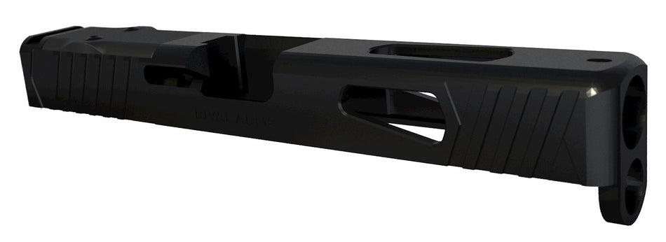 Rival Arms Precision Upgrade Slide A1 Glock 17 Gen4 QPQ Black Stainless Steel Docter Optic Cut