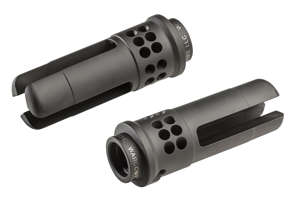 SureFire WARCOMP5561228 22 Cal Flash Hider for AR/M4, Black Stainless, SOCOM Compatible