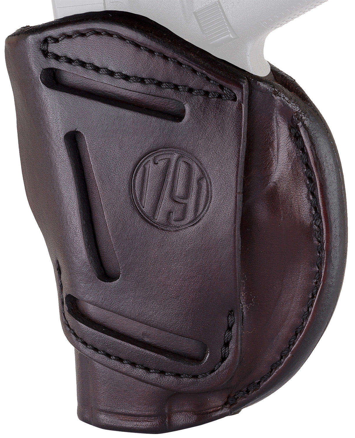 1791 Gunleather 4-Way Concealment & Belt Holster Size 01 Signature Brown - 1911 3" and 4" Barrel Right Hand