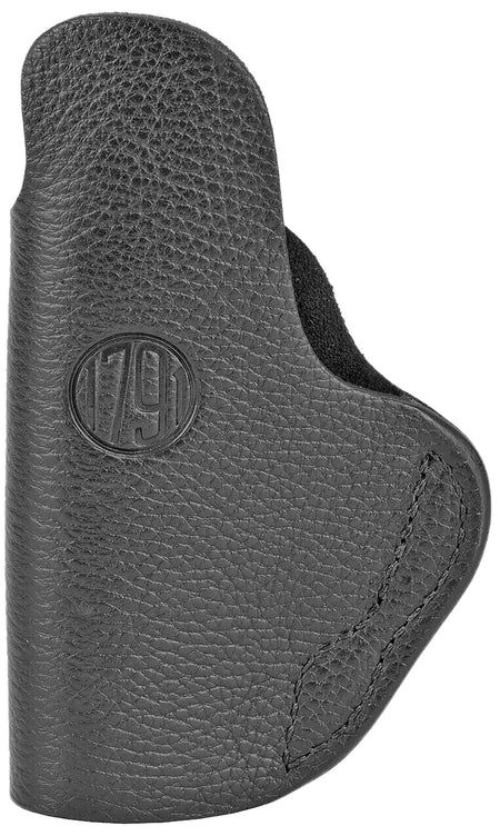 1791 SCH IWB Size 01 Night Sky Black Cowhide Leather Belt Clip Holster Ruger LCP/Sig P938 Right Hand