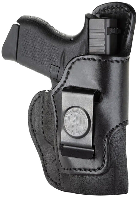 1791 RCH IWB Size 03 Black Cowhide Leather Belt Clip Holster 1911/Sig P365 Right Hand