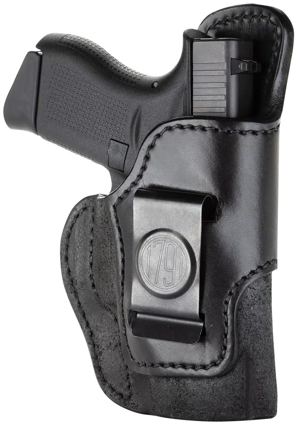 1791 RCH IWB Size 03 Black Cowhide Leather Belt Clip Holster 1911/Sig P365 Right Hand