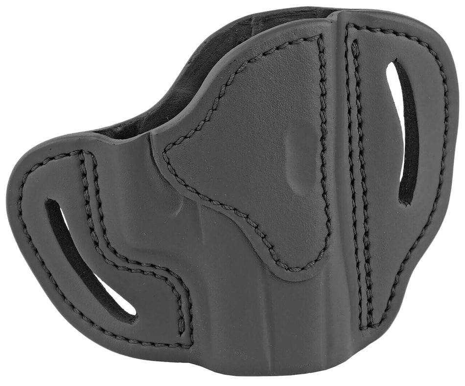 1791 BHC OWB Size C Stealth Black Steerhide Leather Belt Slide Holster Kimber Micro/Springfield Hellcat Right Hand