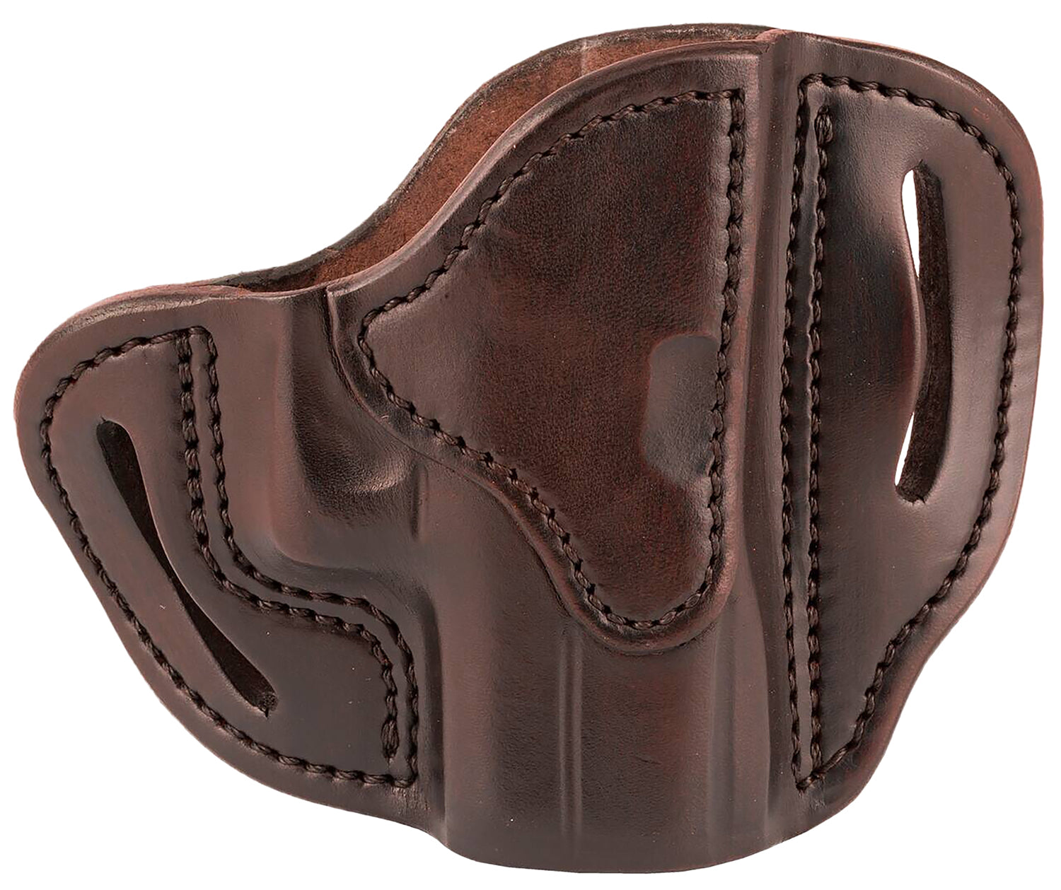 1791 BHC OWB Size C Signature Brown Steerhide Leather Belt Slide Holster Kimber Micro/Springfield Hellcat Right Hand
