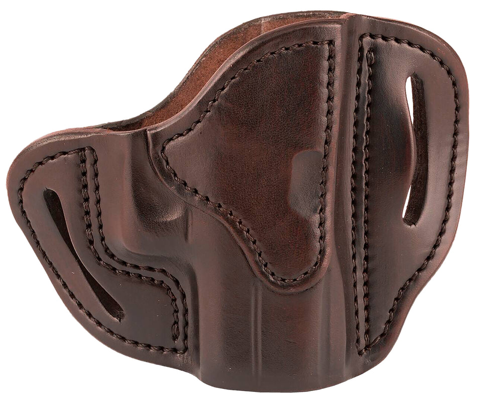 1791 BHC OWB Size C Signature Brown Steerhide Leather Belt Slide Holster Kimber Micro/Springfield Hellcat Right Hand