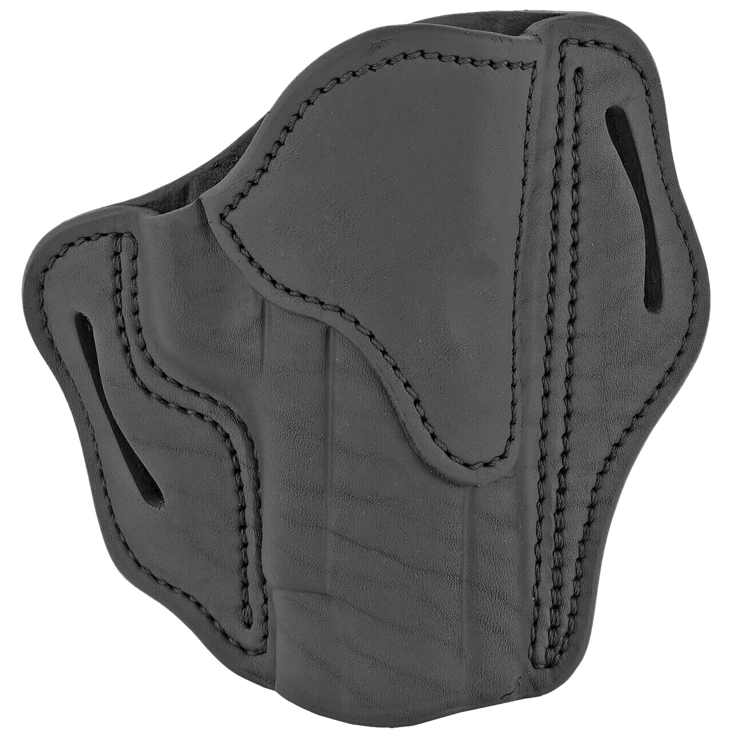 1791 Gunleather BH2.3 OWB Leather Holster Size 2.3 Stealth Black Belt Slide Glock 17/Sig P226/HK VP9 RH