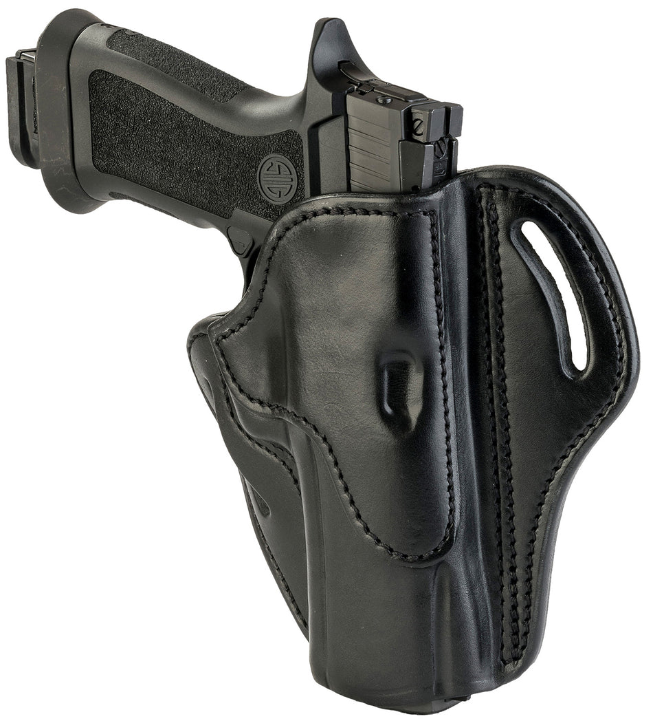 1791 Gunleather BH2.4 OWB Leather Holster Size 2.4 Stealth Black Belt Slide Walther PPQ/Sig P320/XD-M