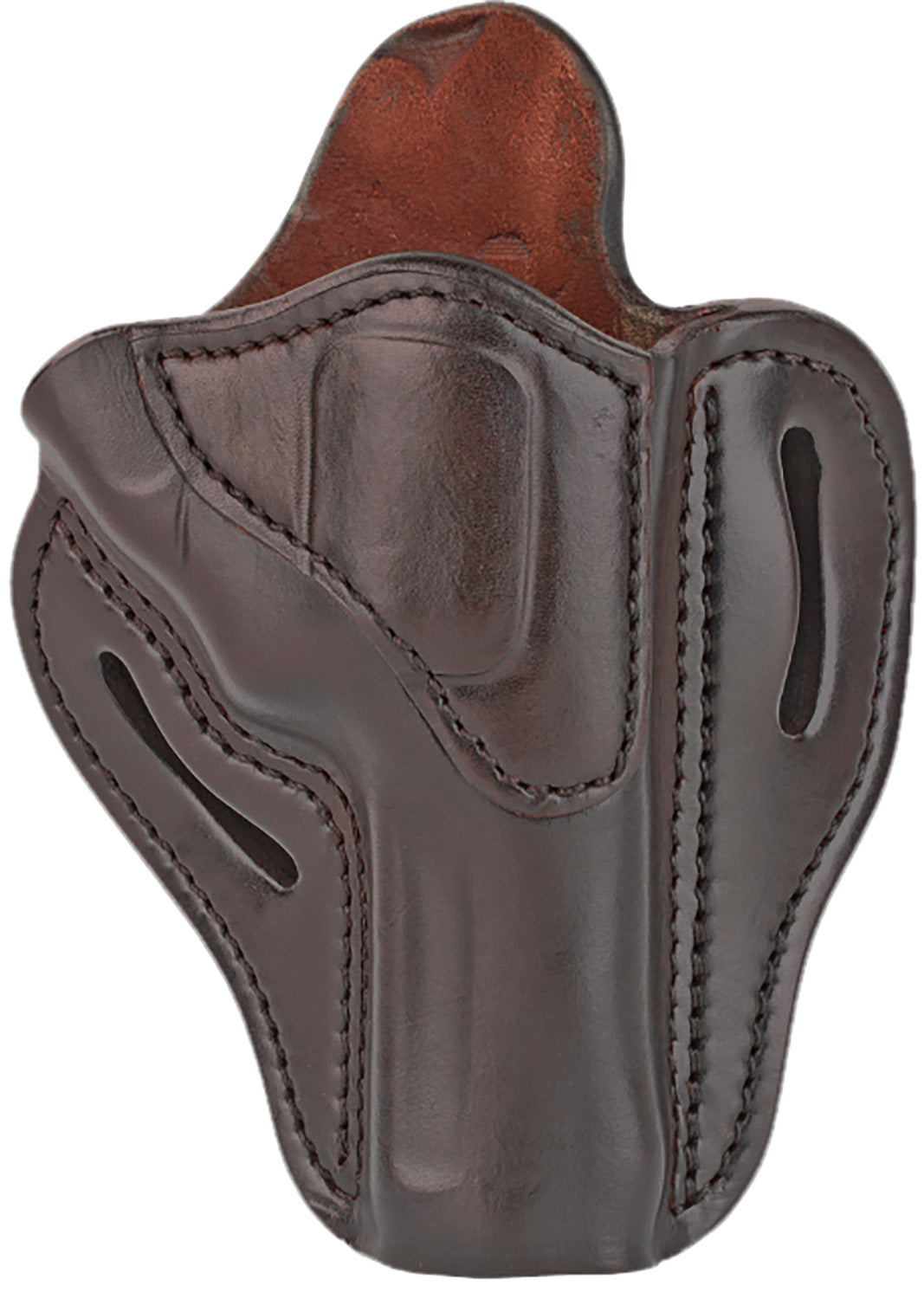 1791 Gunleather RVH2 OWB Leather Revolver Holster Size 02 Signature Brown Ruger GP100 S&W K Frame Barrels to 6in RH
