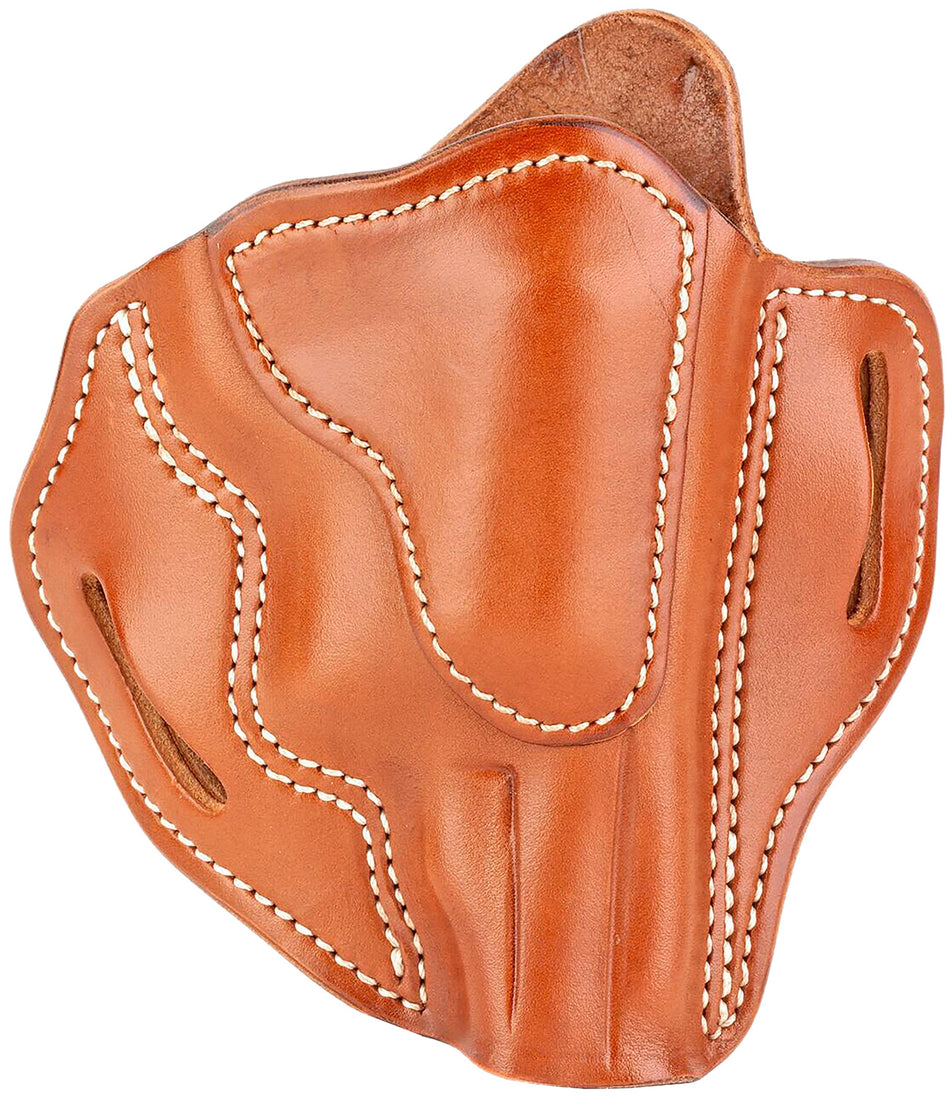 1791 Gunleather RVH3 OWB Leather Revolver Holster Size 03 Classic Brown S&W Governor Taurus Public Defender RH