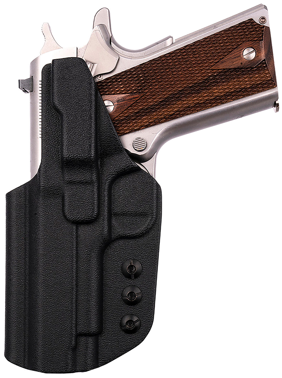 1791 Gunleather Tactical Kydex IWB Holster 1911 Government Black with Concealment Wing Adjustable Retention RH